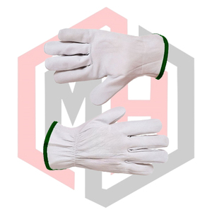 Gants de travail en cuir de chèvre professionnels pour la manutention, anti-coupure, anti-chaleur, antidérapants, antistatiques, de sécurité - Product Image 6