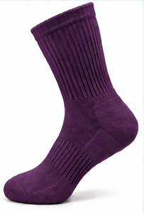 Calcetines Deportivos de Algodón de Alta Calidad al por Mayor, Calcetines de Tobillo con Logotipo Bordado Personalizado, Calcetines Deportivos Acolchados de Punto para Hombre y Mujer, para Correr y Ciclismo - Product Image 6