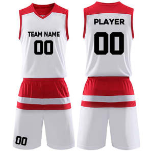 Uniformes de Baloncesto Personalizados con Impresión Digital, Conjunto de Uniforme de Equipo 100% Poliéster, Tallas Unisex para Adultos, Deportes - Product Image 4