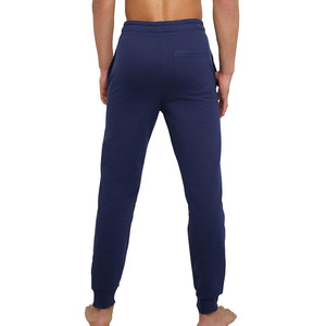 Pantalon de jogging taille haute 100 % coton pour homme, style streetwear décontracté, poches surdimensionnées, uni, polyester - Product Image 2
