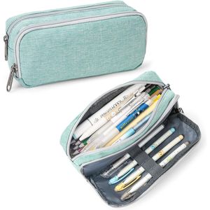 Della Gao Aesthetic <b>Large</b> Capacity Office Stationery Organizer Simple Sturdy Multifunction Pencil Case & Pouch New Pencil <b>Box</b> - Product Image 1