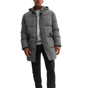 เสื้อพัฟเฟอร์แบบยาวสำหรับทุกเพศ ฤดูหนาวหนาวจัด รับทำโลโก้ กันลม คุณภาพส่งออก เสื้อแจ็คเก็ตพัฟเฟอร์บุใยโพลีเอสเตอร์สำหรับผู้ชาย คอตั้ง - Product Image 3