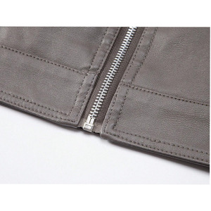 Fashionable Casual Leather <b>Jacket</b> for Men's <b>Winter</b> Wear with Good Quality Material OEM Custom Service - Product Image 4