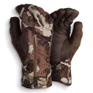 Gants de chasse isolés à imprimé camouflage, doublés de polaire, paume en cuir, imperméables, tactiques, pour l'hiver - Product Image 5