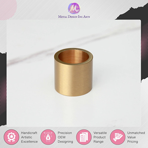 Offre incroyable sur un porte-bougie conique en laiton de qualité supérieure, de forme ronde, pour la décoration de la maison et des restaurants, à prix minimal. - Product Image 5