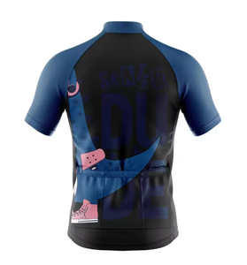 Maillot de cyclisme à manches courtes pour hommes, haut de cyclisme sur route, vêtements de sport, tenue de cyclisme en équipe - Product Image 5