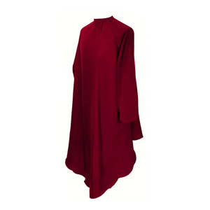 Cape de coiffure avec taille ajustable, en tissu pongé, respirante, confortable, couleur personnalisable - Product Image 2
