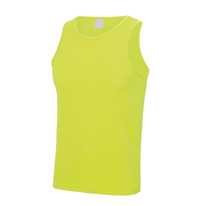 Camiseta sin mangas de punto azul marino para hombre, cuello redondo, color liso, informal, talla grande, ropa deportiva - Product Image 6