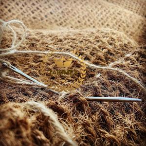 Noix de coco carré pare-soleil voile abri fibre de coco voile d'ombrage pour Patio extérieur jardin arrière-cour pont sable 5 ans de garantie - Product Image 6