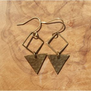 Joyería de Cobre y Latón de Moda, Colección Modelo 7, Hecha a Mano, Ecológica, de Primera Calidad, para Fiestas, Diseño Exclusivo - Product Image 1