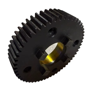 Engrenage d'embrayage 50T 2 modules, angle de pression de 20 degrés, montage à angle droit, engrenage hélicoïdal de précision, moule cr5 en9 en353 20mncr5 - Product Image 3