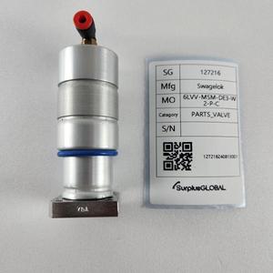 Swagelok 6LVV-MSM-DE3-W3-P-C Diaphragme haute pureté - Équipement et pièces semi-conductrices de confiance de renommée mondiale - Product Image 1