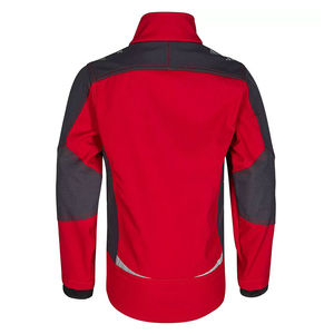 Men's Softshell Waterproof Hooded Winter <b>Jacket</b> for Technology 100% Polyester Lightweight <b>Packable</b> Stand Collar Zipper - Product Image 2