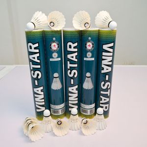 Volants de badminton professionnels en plumes d'oie, 2 couches, légers, écologiques, vol stable, haute performance, vente en gros - Product Image 3