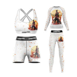 Wholesale Oem New Jiu Jitsu Mma Grappling Bjj Boxing Rash Guard Premium Latest Shoyoroll Rashguard Black Multicolor Rashguard - Product Image 4