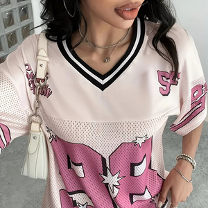 Camiseta Oversize con Logotipo Personalizado, 200 GSM, Algodón Grueso, Estilo Urbano Formal de Verano, Hombros Caídos, Corte Regular, Unisex, MOQ Bajo - Product Image 5