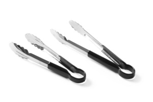 Pince de cuisine en acier inoxydable au design simple pour une prise en main confortable des aliments - Product Image 4