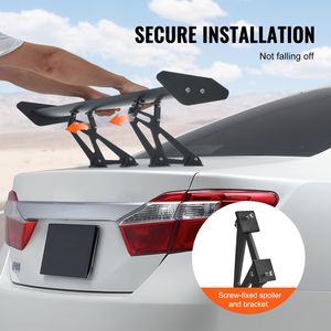 Spoiler Posteriore Universale in Alluminio da 43,3 Pollici, Ala GT Leggera e Regolabile, Spoiler Auto a Singolo Livello - Product Image 3