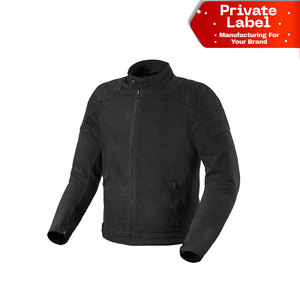 Chaqueta Cordura Blanca Impermeable Lisa para Motociclista, Fabricación a Medida, Venta al por Mayor, Equipo de Motociclista Personalizado, Chaqueta Cordura de Fábrica - Product Image 1