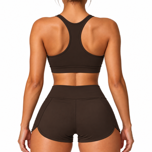 <b>Women</b> New Activewear Outfits <b>Women</b> Workout Clothing Yoga Bra & <b>Short</b> <b>Gym</b> Fitness Sets Yoga Set - Product Image 2