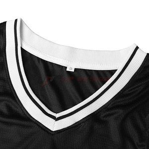 Camiseta de Baloncesto Deportiva para Toda Temporada, Personalizada, Cuello en V Corto, Colores y Logotipo Personalizables, Alta Calidad, Transpirable, Internacional - Product Image 6