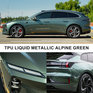 ฟิล์มกันรอยรถยนต์ Liquid Metal <span class=keywords><strong>Alpine</strong></span> <span class=keywords><strong>Green</strong></span> ขนาด 1.52*15 เมตร แบบม้วน เคลือบเงา แห้งเร็ว TPU PPF ฟิล์มป้องกันสีรถยนต์ ซ่อมแซมตัวเองได้ - Product Image 3