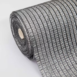 Nhôm Lá Bóng Râm Net Phản Quang Nhôm Che Nắng Net 60% <span class=keywords><strong>90</strong></span>% Dệt Vải Bạc Bóng Râm Lưới Cho Nhà Kính - Product Image 4