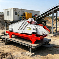 Séparateur vibrant linéaire pour la récupération de sable fin et la déshydratation des boues dans les installations de lavage de sable