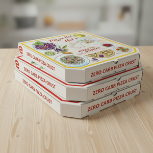 Custom Logo Printed <b>Pizza</b> <b>Box</b> Personalized Corrugated <b>Pizza</b> Packaging <b>Box</b> for Food Delivery and Restaurant Use - Product Image 1