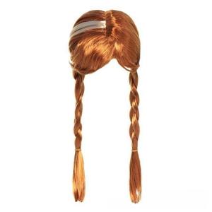 Parrucca Sintetica di Alta Qualità per Cosplay di <span class=keywords><strong>Elsa</strong></span>, Lunghezza Media 50cm, Densità 100%, per Feste di Halloween - Product Image 3