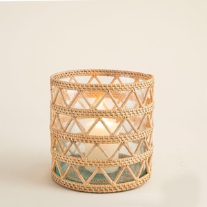 Vietnamese producer eco-friendly rattan <b>lantern</b> <b>tealight</b> holder best prices handmade <b>lanterns</b> - Product Image 3