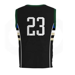 Uniforme de Baloncesto Personalizado 100% Poliéster, Nuevo Estilo, Transpirable, de Secado Rápido, Estampado, Talla Grande, con Logotipo en la Parte Delantera - Product Image 4