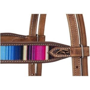 Durable Western Sytle Horse Bridle Made of Genuine Leather Western Riding Winter Equestrian - Product Image 5