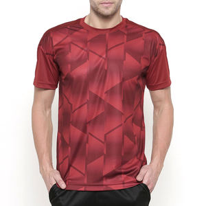 Camiseta Deportiva Sublimada Lisa de Alta Calidad a Precio Económico, 100% Algodón, Ligera, Transpirable y de Secado Rápido para Hombre - Product Image 1