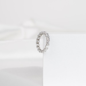 2.5CT East West Emerald Cut Lab Grown Diamond Wedding Band, Full Eternity <b>Ring</b> in 14K Gold, Elegant <b>Stacking</b> <b>Ring</b> Gift - Product Image 6