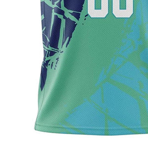 Maillot de course personnalisé en maille polyester avec numéros imprimés numériquement, maillot de basketball réversible vierge grande taille pour femme - Product Image 4