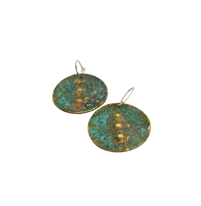 ต่างหูแบบแอฟริกันปี 2027 ต่างหูโลหะผสมแบบกลวงสไตล์อิหร่านสำหรับผู้ชาย ต่างหูสีฟ้าครามแบบทั่วโลก - Product Image 3