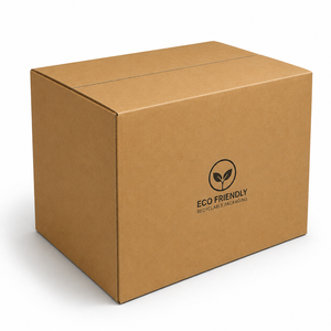 Custom Logo Printed Corrugated Closed RSC Shipping Packaging Carton <b>Box</b> - Product Image 1