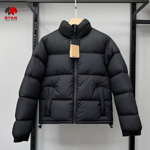 เสื้อแจ็กเก็ตขนเป็ดสำหรับผู้ชายเสื้อแจ็กเก็ตตัวยาวแบบปรับแต่งโลโก้ได้ - Product Image 2