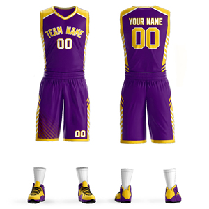 Maillots et shorts de basket-ball personnalisés, sublimation, vêtements de sport, prix usine, fournisseur OEM - Product Image 5