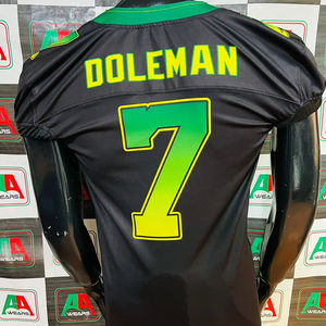 เสื้อเจอร์ซีย์แฟนฟุตบอลอเมริกันผ้าเจอร์ซีย์ปักลายด้วยการระเหิดขนาดพิเศษโรงงานจริงโรงงาน - Product Image 2