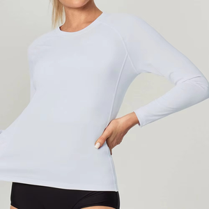 New Custom High Quality Anti-Bacterial Front Men Full <b>Compression</b> Breathable Quick Dry Sublimation Rash Guard - Product Image 4