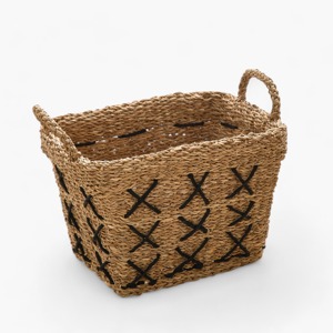 Panier de paille durable produit à partir de l'usine paniers en jonc de mer conteneur de stockage d'herbe de mer - Product Image 6