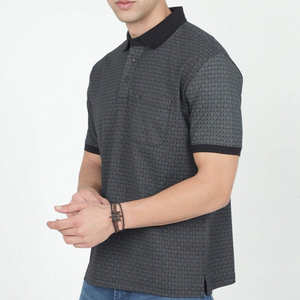 บริการ OEM/ODM เสื้อโปโลชายราคาถูก ขายดี คอตั้ง ติดกระดุมด้านหน้า - Product Image 2