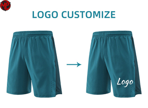 Wholesale Latest Men Quick Dry Breathable Athletic Shorts <b>Elastic</b> Waist Sports Training Running Gym Shorts - Product Image 5