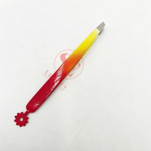 Pinces à épiler professionnelles en acier inoxydable à pointe fine, droites, pour volume, sourcils, outils de beauté, écologiques - Product Image 6