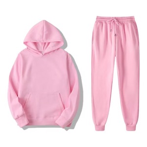 High Quality Adult Streetwear Oversized Hoodie Set Wholesale <b>Tracksuits</b> for <b>Men</b> and Women Winter Sweat Suits Track Suit - Product Image 3