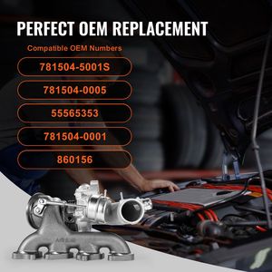 Guarnizione turbocompressore completa per Chevy Sonic 2012-2020, Trax 2013-2021, Buick Encore 2013-2021, Chevrolet Cruze 2011-2015 - Product Image 2
