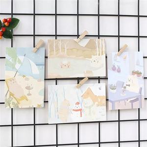 Cartes de vœux de mariage personnalisées Impression offset Vernis mat Papier de stratification brillant Fournitures de fête Célébrations de Thanksgiving - Product Image 6