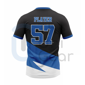 Top venta cómodo fútbol Jersey pantalones cortos conjunto transpirable ligero secado rápido alta calidad 100% poliéster Digital fútbol - Product Image 2